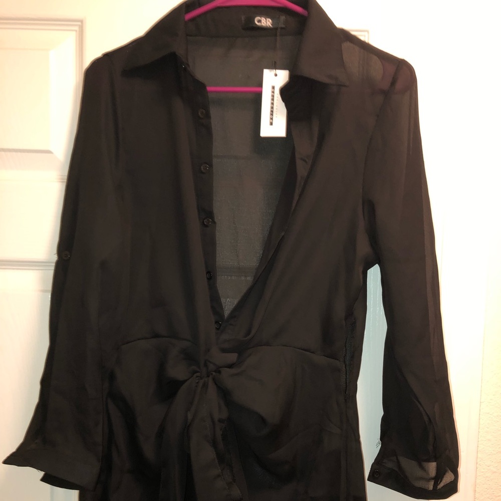 Large Black Mini Dress